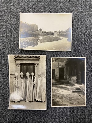 Lot 98 - China. A collection of photographs, postcards and watercolours