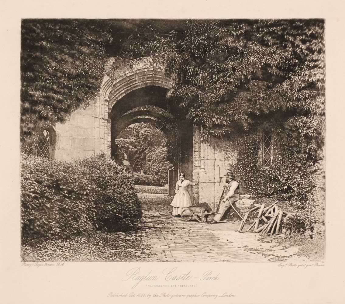 Lot 24 - Fenton (Roger, 1819-1869). Raglan Castle - Porch [and] Richmond, Yorkshire