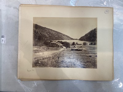 Lot 31 - India. A disbound album of 72 photographs, compiled by A. B. Sampson, c. 1860s