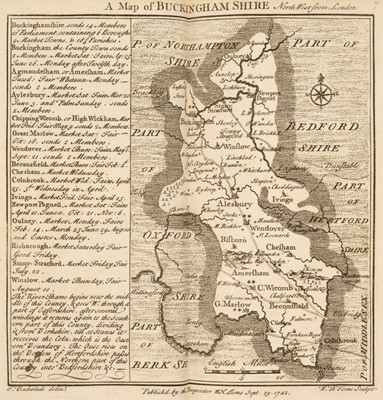 Lot 25 - Badeslade (Thomas). Chorographia Britanniae, 2nd ed., 1745