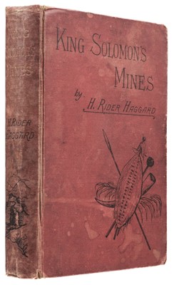 Lot 563 - Haggard (H. Rider). King Solomon's Mines, 1st edition, 1st issue, 1885