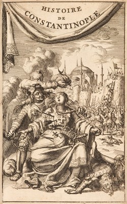 Lot 10 - Cousin (Louis). Histoire de Constantinople, 8 volumes, 2nd edition, 1685