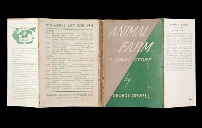 Lot 791 - Orwell (George). Animal Farm, 1st edition, London: Secker & Warburg, 1945