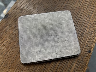 Lot 481 - Icon. A silver travelling icon by M. Buccellati circa 1950s