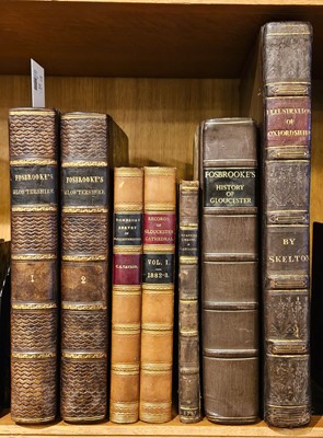 Lot 31 - Fosbrooke (Thomas). Abstracts of Records ... respecting the County of Gloucester, 2 vols., 1807