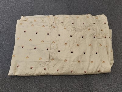 Lot 718 - Clothing.  A blue brocade skirt, circa 1850s, & other skirts, shoes, and waistcoats