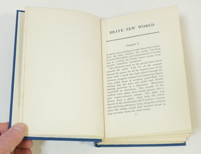 Lot 742 - Huxley (Aldous). Brave New World, 1st edition, London: Chatto & Windus, 1932