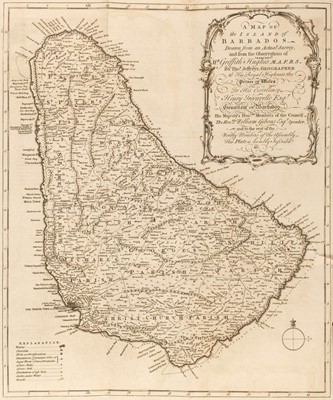 Lot 15 - Hughes (Griffith). The Natural History of Barbados.., 1750