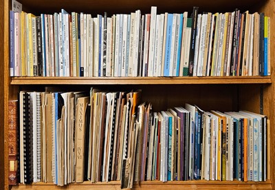 Lot 368 - Modern Poetry. A large collection of over 700 poetry paperbacks and related