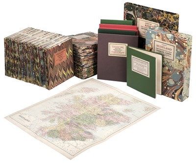 Lot 92 - Folding Maps. Fullarton (Archibald), A Collection of Eight Maps, circa 1864