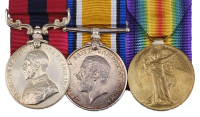 Lot 2 - WWI ‘East Africa’ D.C.M. group to Staff Sergeant Major J. Warren