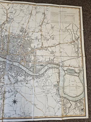 Lot 89 - London. Laurie & Whittle (publishers), A New Map of London, November 8th. 1800