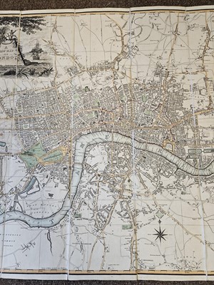 Lot 89 - London. Laurie & Whittle (publishers), A New Map of London, November 8th. 1800