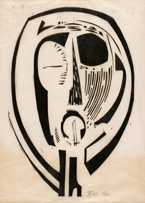Lot 452 - Jensma (Wopko, 1939-c.1993). Head, 1969
