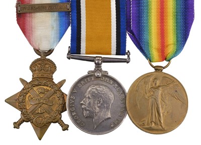 Lot 78 - Three: Company Sergeant L.C. Glading, Royal Fusiliers