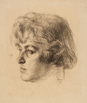 Lot 328 - Austin (Robert Sargent, 1895-1973). Woman's Head (artist's wife), 1925