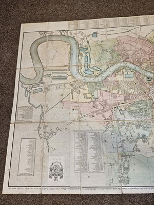 Lot 86 - London. Cary (John), Cary's New and Accurate Plan of London and Westminster..., 1816