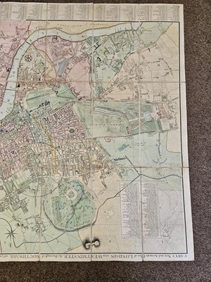 Lot 86 - London. Cary (John), Cary's New and Accurate Plan of London and Westminster..., 1816