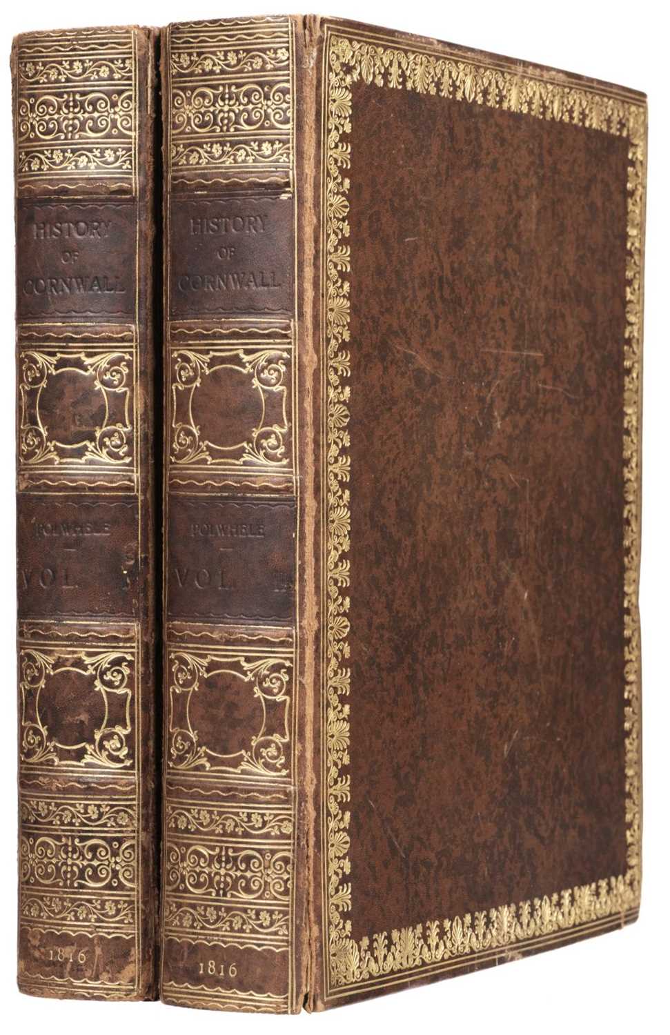Lot 86 - Polwhele (Richard). The History of Cornwall...