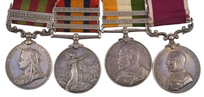Lot 19 - Four: Private J. Hellier, Devonshire Regiment, Defence of Ladysmith