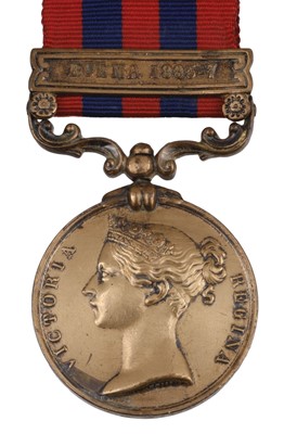 Lot 181 - India General Service Medal 1854-95, 1 clasp, Burma 1885-7, bronze issue