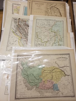 Lot 27 - Foreign Maps. A collection of approximately 480 maps, mostly 19th & early 20th century