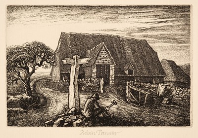 Lot 456 - Tanner, Robin (1904-1988). Twelve Etchings by Robin Tanner, 1974, the complete portfolio