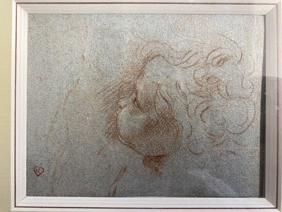 Lot 30 - Italian School. Head of a Cherub, circa 1680