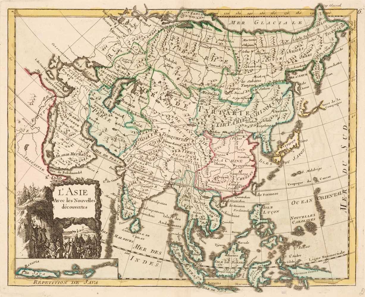 Lot 64 - India & Asia. A collection of 27 maps, 18th & 19th century