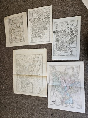 Lot 64 - India & Asia. A collection of 27 maps, 18th & 19th century