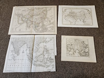 Lot 64 - India & Asia. A collection of 27 maps, 18th & 19th century
