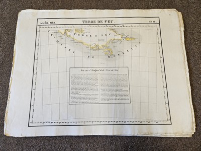 Lot 120 - Vandermaelen (Phillipe Marie Guillaume). Fourteen maps, circa 1825