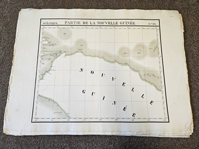 Lot 120 - Vandermaelen (Phillipe Marie Guillaume). Fourteen maps, circa 1825
