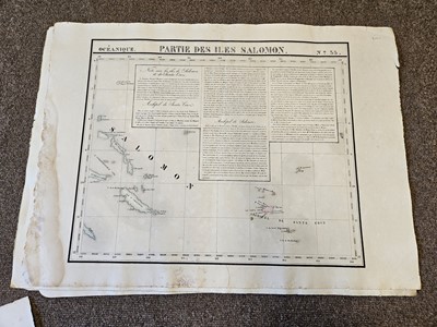 Lot 120 - Vandermaelen (Phillipe Marie Guillaume). Fourteen maps, circa 1825