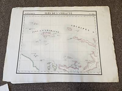 Lot 120 - Vandermaelen (Phillipe Marie Guillaume). Fourteen maps, circa 1825