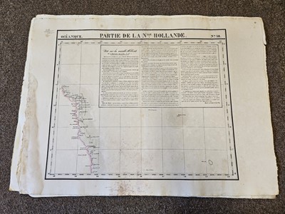 Lot 120 - Vandermaelen (Phillipe Marie Guillaume). Fourteen maps, circa 1825