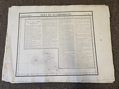Lot 120 - Vandermaelen (Phillipe Marie Guillaume). Fourteen maps, circa 1825