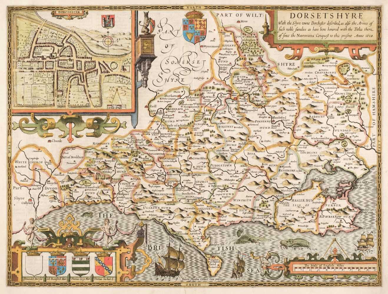 Lot 43 - Dorset. Speed (John), Dorsetshyre..., 1st edition, 1611