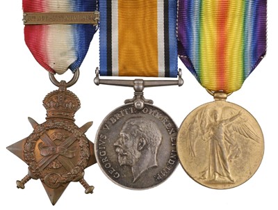 Lot 96 - Three: Sergeant C.W. Morris, Royal Fusiliers