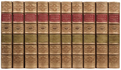 Lot 204 - Pope (Alexander). Works, 10 volumes, 1871-86