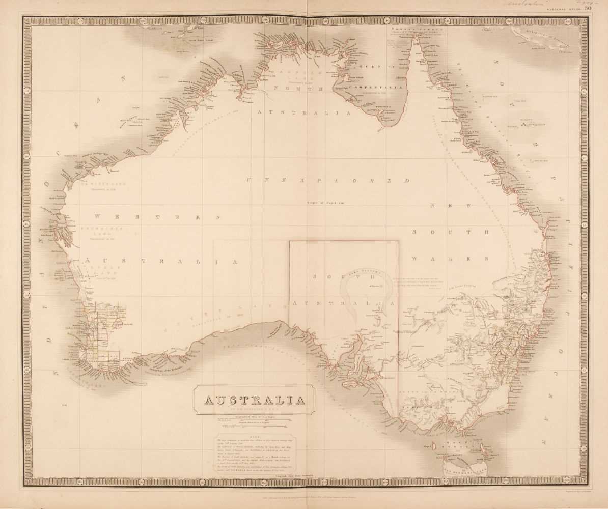 Lot 14 - Australasia. A collection of forty maps, mostly 19th century