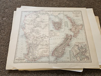 Lot 14 - Australasia. A collection of forty maps, mostly 19th century