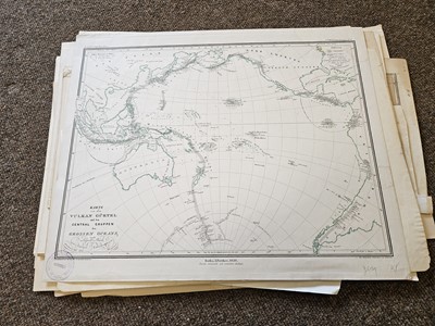 Lot 14 - Australasia. A collection of forty maps, mostly 19th century