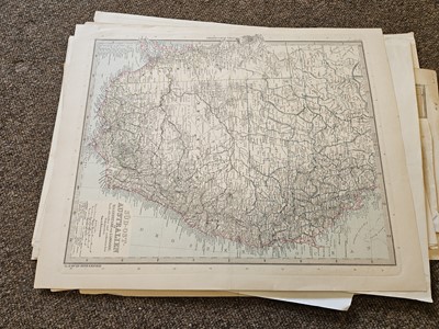 Lot 14 - Australasia. A collection of forty maps, mostly 19th century