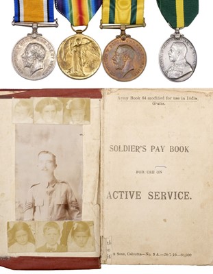Lot 20 - Four: Sergeant A. Maeer, Devonshire Regiment