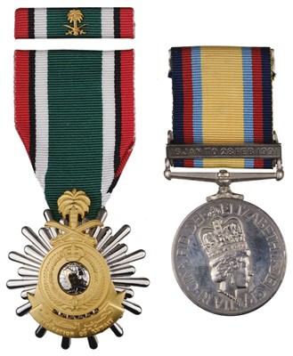 Lot 179 - Gulf 1990-91, 1 clasp, 16 Jan to 28 Feb 1991 (24799406 Fus M.W. Kennally RRF)
