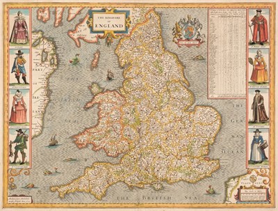 Lot 46 - England & Wales. Speed (John), The Kingdome of England, George Humble, 1632