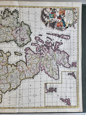 Lot 27 - British Isles.  De Wit (Frederick), Novissima prae caeteris aliis accuratissima..., 1690