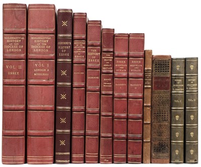 Lot 37 - Newcourt (Richard). Repertorium Ecclesiasticum Parochiale Londinense, 2 vols., 1708-10