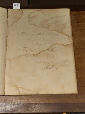 Lot 44 - Stack (Lieut. F. R.). Souvenir of the Emperor Napoleon..., made in Saint Helena..., [1859]